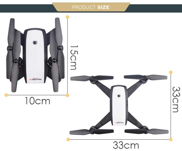FOLLOW ME DRONE LH-X28 2.4G 4CH GPS FOLDABLE RC DRONE KIT WITH 720P HD WIFI FPV CAMERA